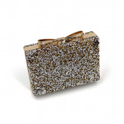 NO.8 Gold and Silver Clutch