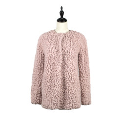 NO.8 Pink Wool Jacket